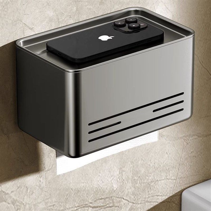 卫生间厕纸盒免打孔防水壁挂式厕所卷纸架纸巾抽纸盒卫生纸置物架,收纳整理,纸巾盒,淘宝优惠券,粉丝福利购,淘宝优惠卷