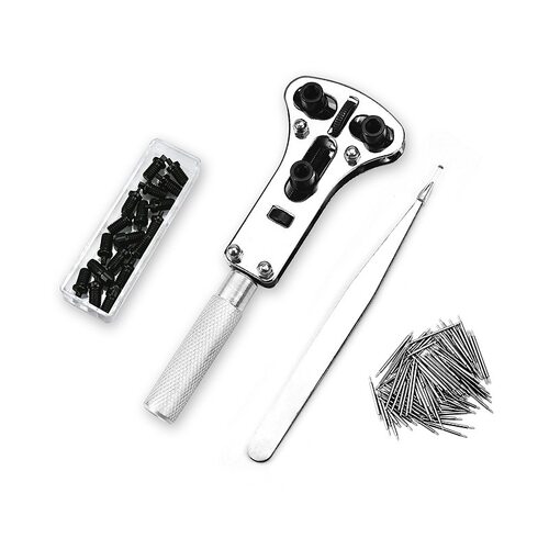 新款手表维修工具包 跨境168合1拆卸换电池组合工具 修表工具套装