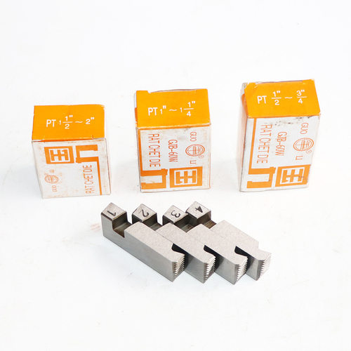厂家蓬莱手动套丝机114管子铰板螺纹套丝铰板管道五金工具
