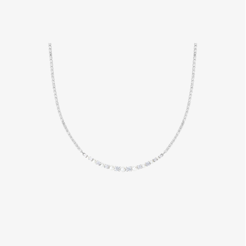 【许我耀眼许妍赵露思同款】OUBIYABI欧比雅比星河仿珍珠项链耳饰