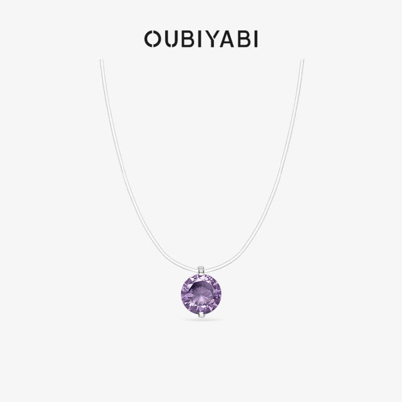 【晁然推荐】OUBIYABI欧比雅比浮光悬浮项链磁吸耳钉网球手链