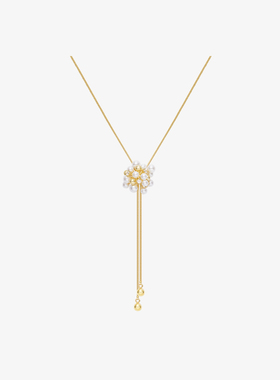 OUBIYABI欧比雅比【星云系列】繁星气泡珠珠抽拉毛衣链/耳钉首饰