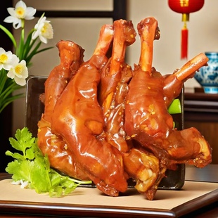 麻辣羊蹄东北特产酱羊蹄子熟食真空包装酱羊蹄开袋即食下酒菜