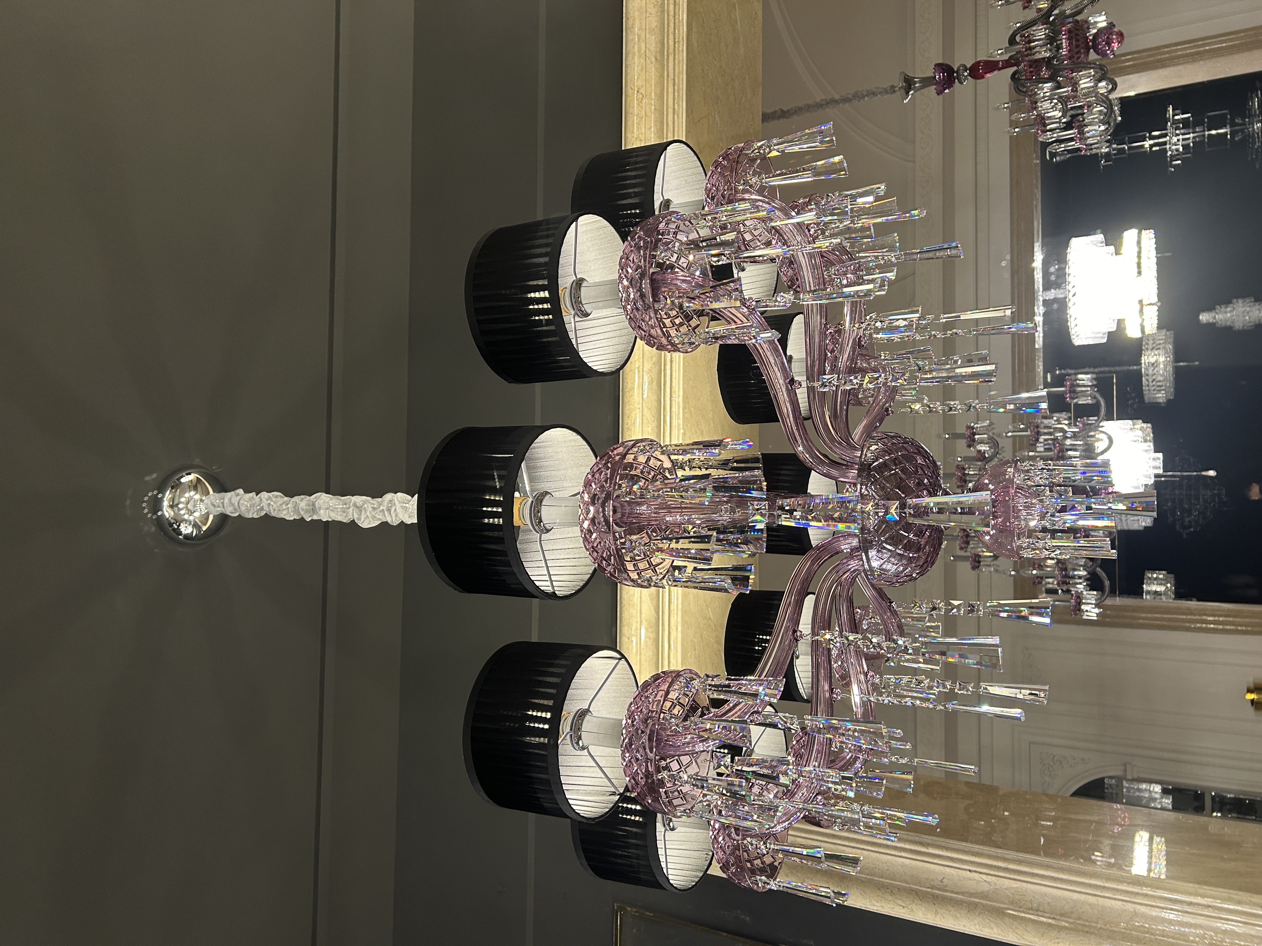 法式宫廷风客厅餐厅灯一级水晶吊灯公主梦卧室灯进口设计师氛围灯