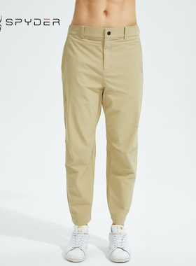 SPYDER蜘蛛男士九分裤秋季修身休闲裤男百搭直筒裤男22CF505M
