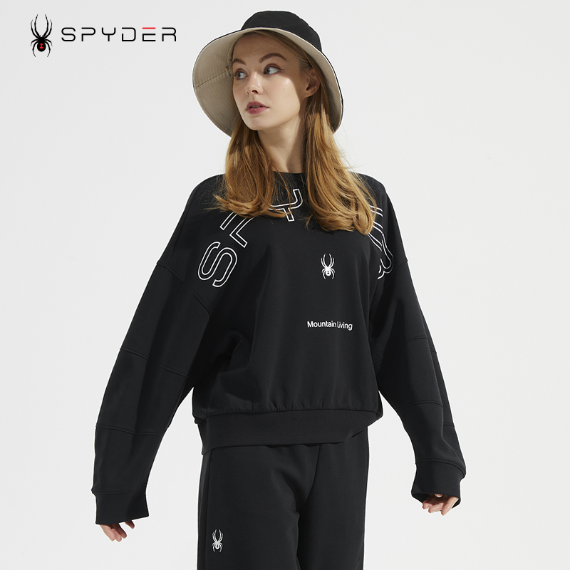 休闲宽松圆领卫衣Spyder/蜘蛛