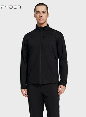SPYDER蜘蛛户外休闲立领夹克男运动外套弹力舒适上衣潮牌24CS111M