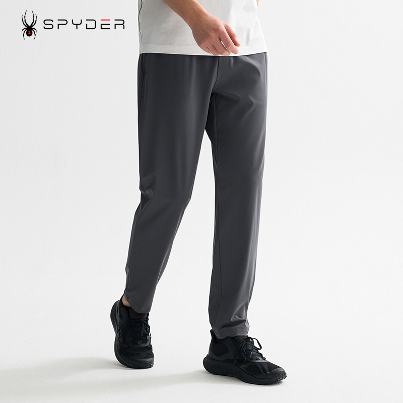 SPYDER蜘蛛男士长裤运动休闲裤男潮牌跑步直筒裤子25MS507M