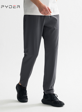 SPYDER蜘蛛男士长裤运动休闲裤男潮牌跑步直筒裤子25MS507M