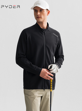SPYDER蜘蛛25春季新品休闲运动夹克男款潮风衣外套跑步25CS123M
