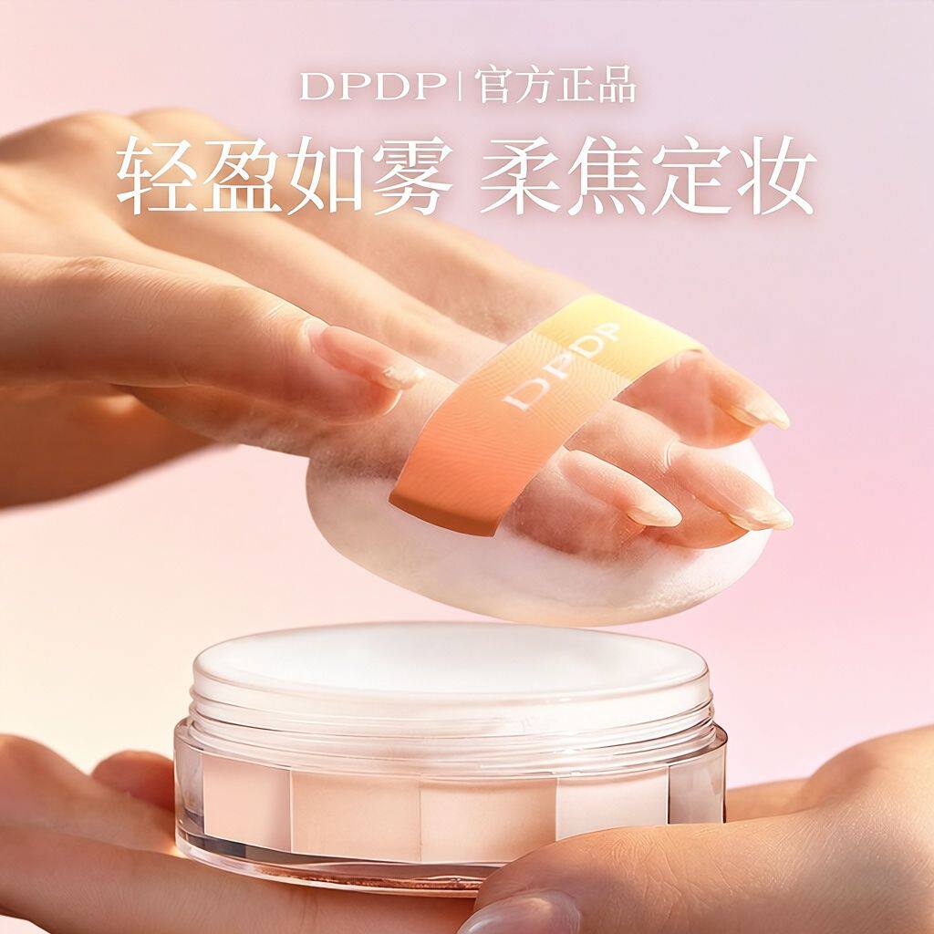 水密码柔焦定妆粉散粉不脱妆控油遮瑕持久粉饼防水孕妇蜜粉粉底液