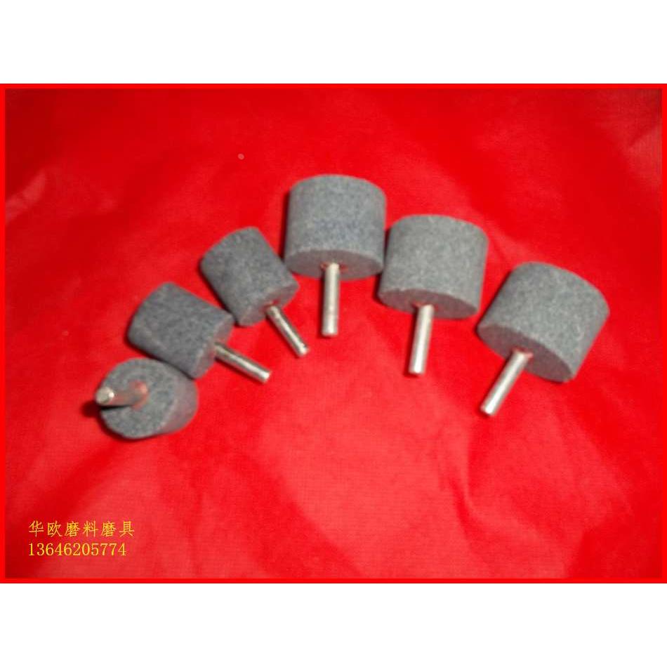 砂轮打磨头 棕刚玉圆柱打磨头 平头打磨头 打磨头 磨头6*40