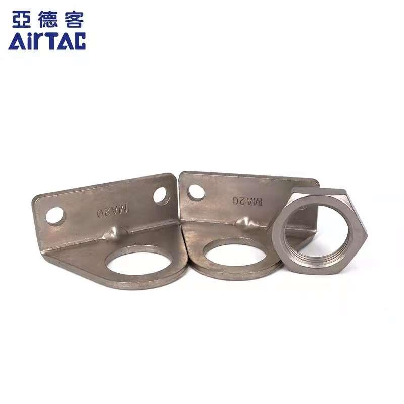 亚德客迷你气缸脚架MAL/MA/MI/MF/PB/8/10/12/16/20/25/32/40-LB