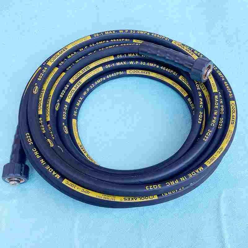 推荐海豚踏鲨MT18V2等家用清洗机出水管十米钢丝管耐磨耐压皮管