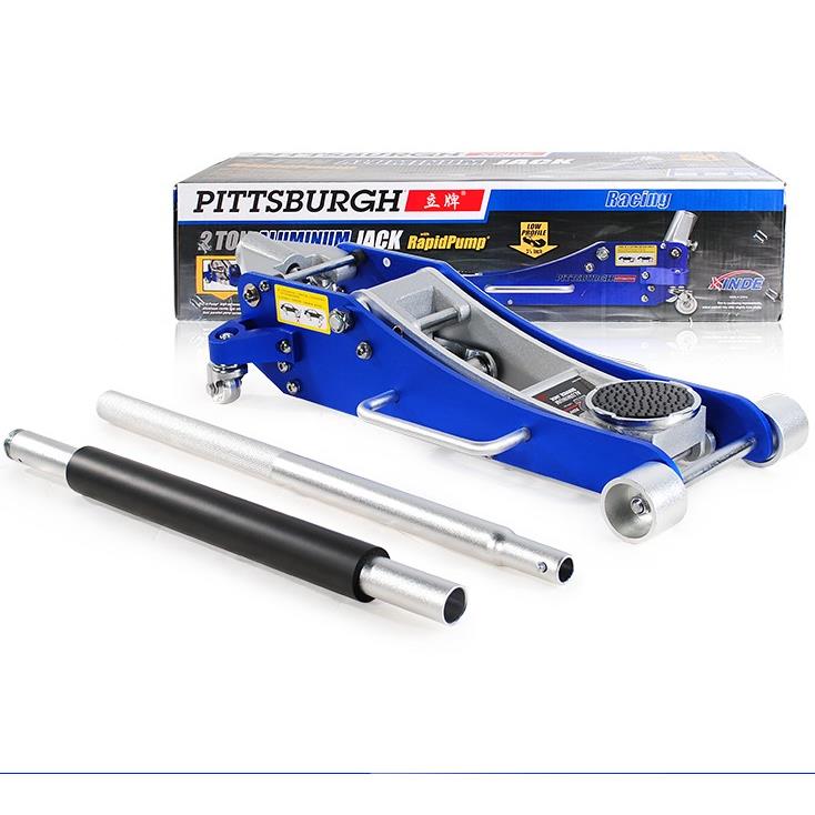 进口车载 铝合金液压卧式千斤顶 SUV换胎汽修工具1.5吨/2.5吨/3T