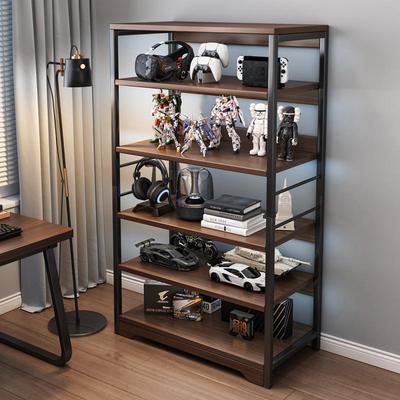 货架置物架多层收纳架卧室书架落地电竞房展示架柜子储物柜分层架