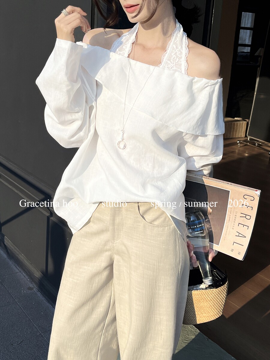 春上新！天丝 法式松弛天丝亚麻时尚套装