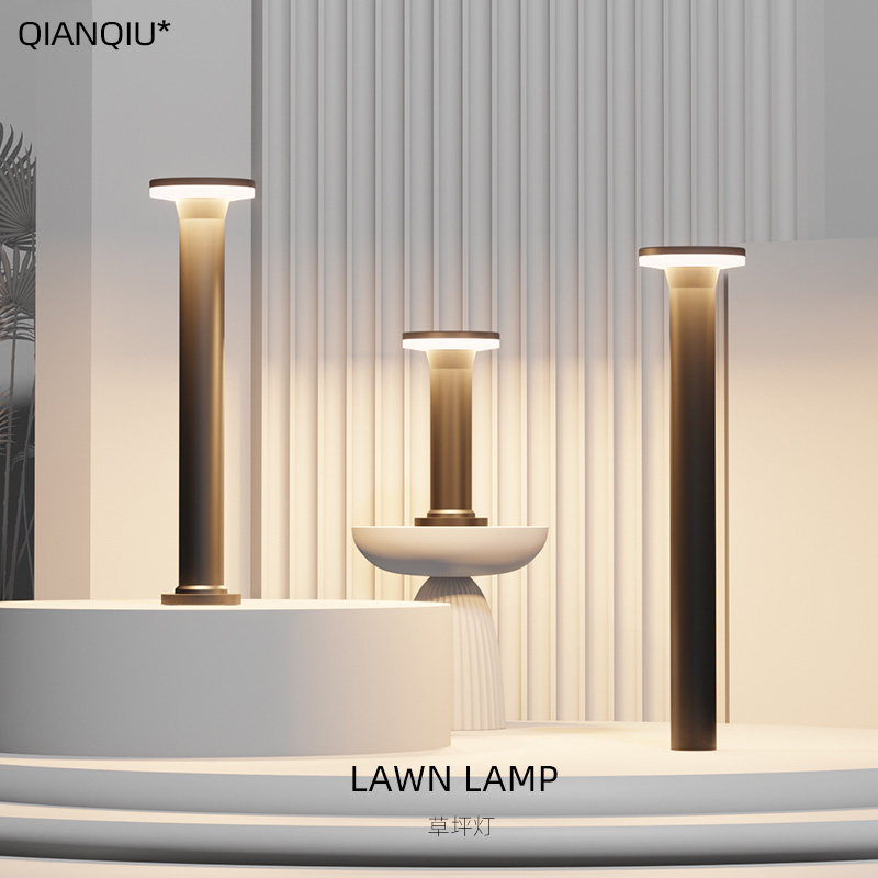 太阳能防水草坪灯户外插地庭院灯室外别墅花园林灯简约LED景观灯