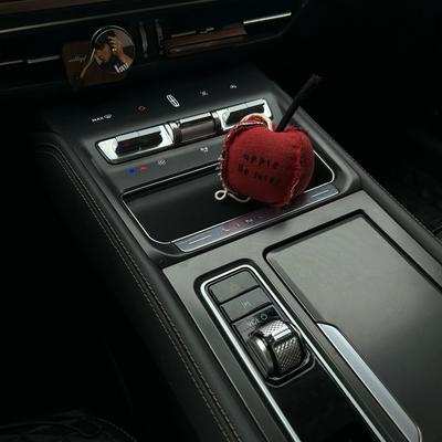 平安果diy刺绣车载挂件材