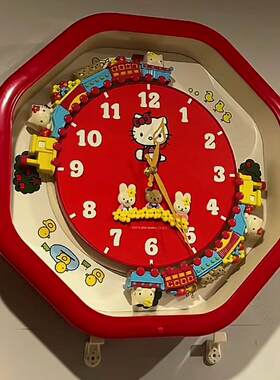 HelloKitty钟表小火车时
