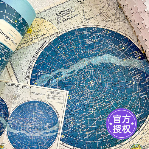 Cavallini拼图1000片天体