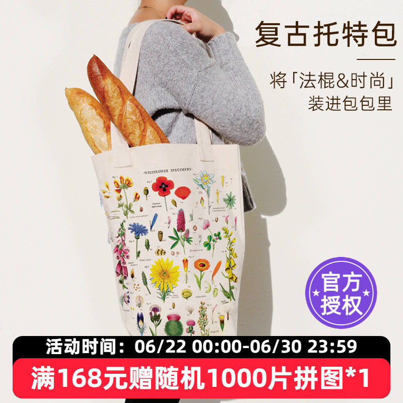 CAVALLINI复古风帆布包露营户外