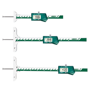 INSIZE英示圆杆数显深度尺1148 0-100mm 120mm 200mm 300mm