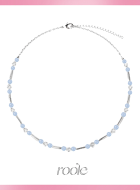 roole天然石夏日手工海边短款