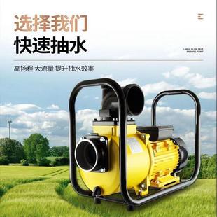 家用电高压自吸泵大流量农田灌溉抽水机高扬程农用抽水泵两相三相