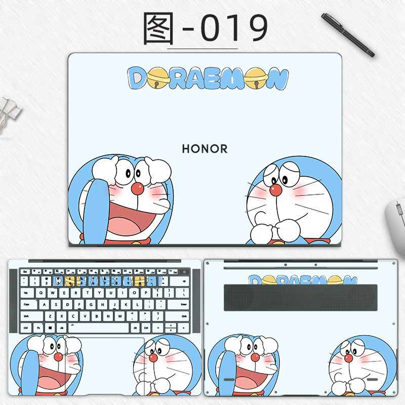适用荣耀MagicBook Art14彩膜MRO-521晓龙版笔记本炫彩贴膜MRB-A电脑卡通定制外壳膜pro14 2025全套机身贴膜