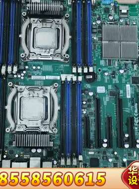 超微主板X9DAI x79主板，新，下机，裸板，二