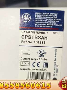 GE通用电气电动机保护器1BSAH，2.5-4A电