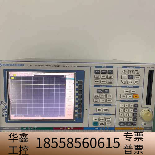 赁ZVB8网络分析仪4端口300Khz~8GHz 罗