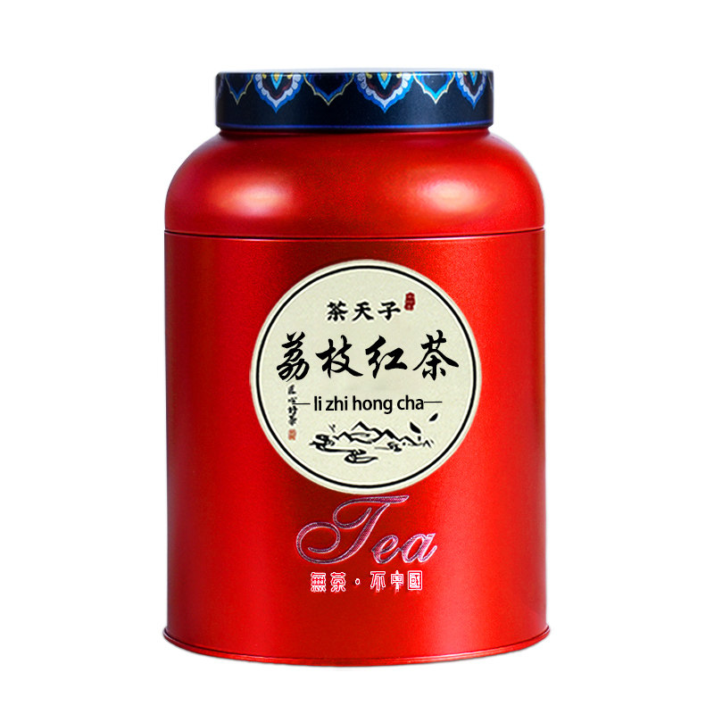 荔枝红茶丹桂花香武夷山小种红茶浓香型茶叶散装罐装送礼红茶图片