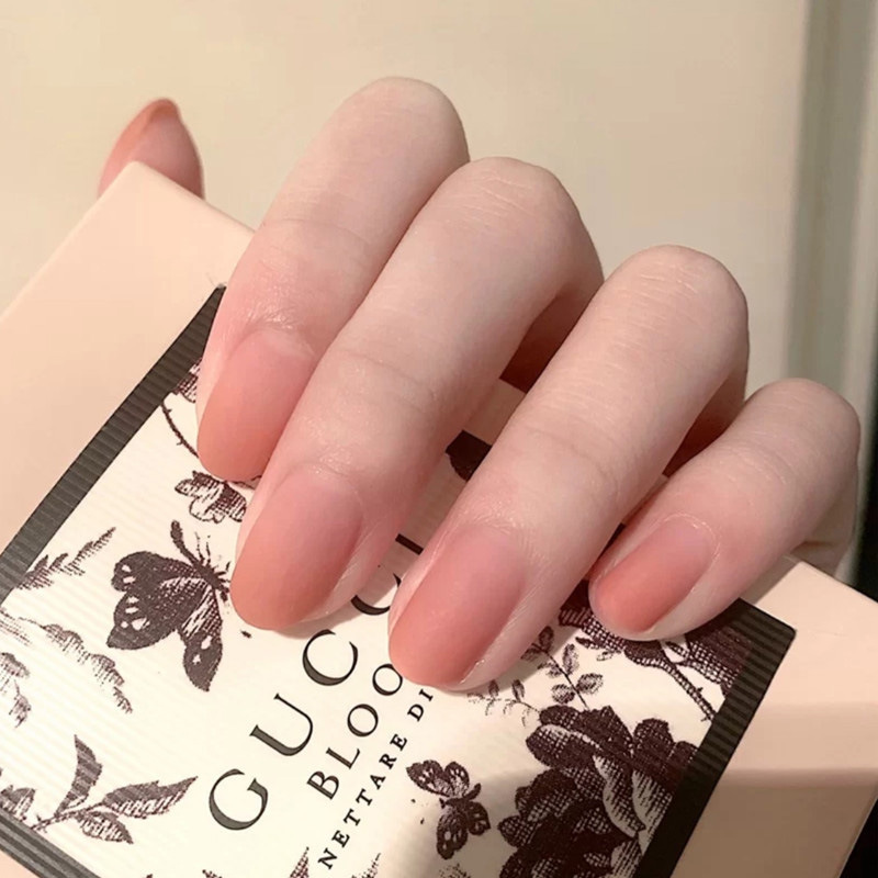 买二送一磨砂蜜桃穿戴甲美甲