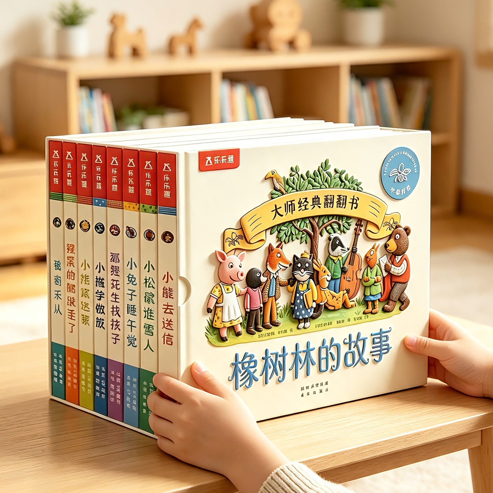 橡树林的故事0-3岁宝宝早教绘本