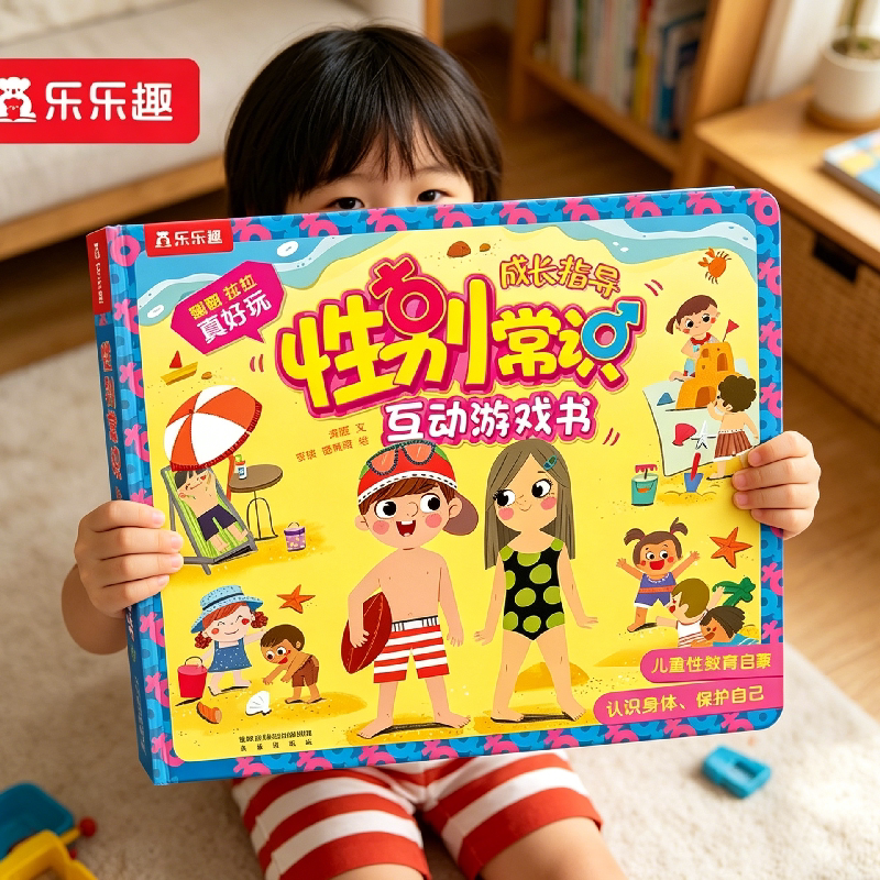 乐趣性别常识3D立体书早
