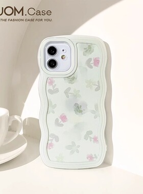 ins风晕染水彩花适用三星s24ultra手机壳s23fe小众s20+保护壳a02s女a13硅胶a25防摔a32全包a51新款a54/a71