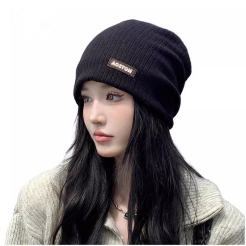 日本2025新款高级感堆堆帽月子帽