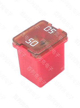 进口力特0895050.Z短脚方形汽车保险丝盒58V50A点烟器矮脚保险盒
