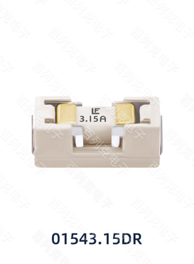原装力特01543.15DR贴片快断一次性保险丝1808带座熔断器FL3.15A