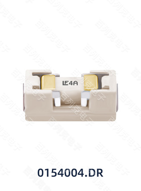 原装力特0154004.DR贴片快断一次性保险丝1808带座熔断器FL4A125V