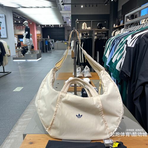 阿迪三叶草女经典通勤实用斜挎包