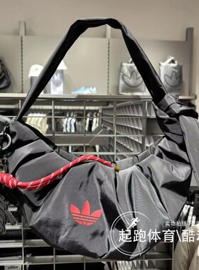 adidas阿迪达斯三叶草女2025春新款运动休闲单肩包云朵挎包JY8573