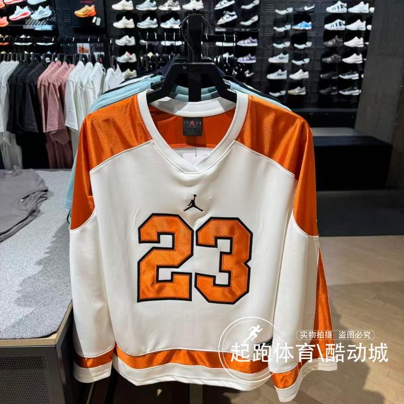 耐克男Jordan潮流宽松冰球球衣