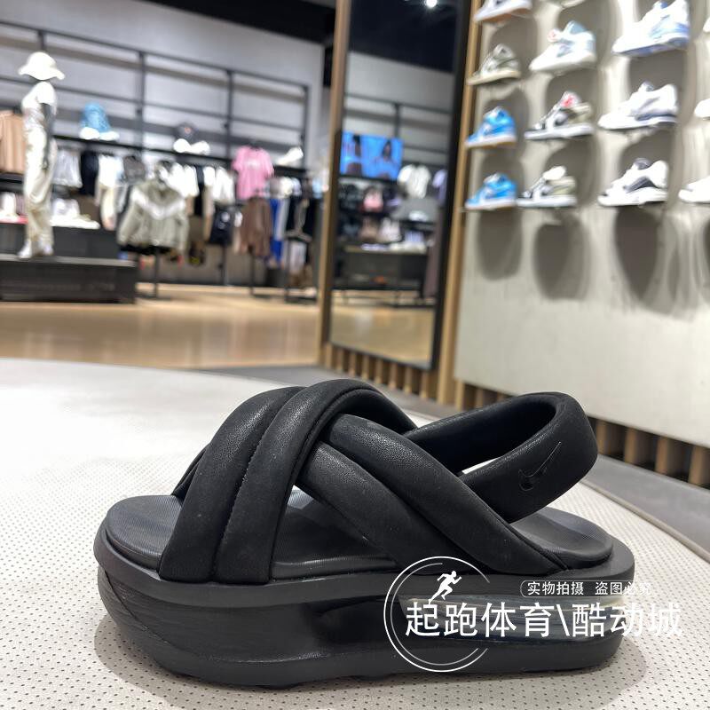 耐克女气垫厚底增高运动休闲凉鞋