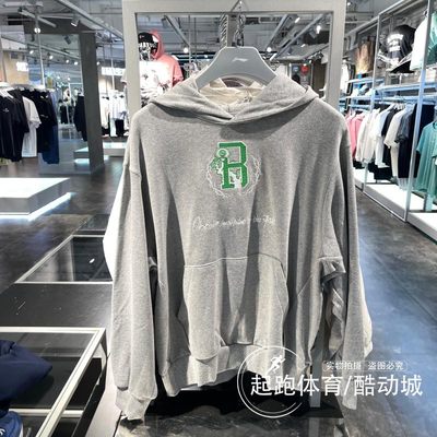 李宁男连帽潮流休闲宽松卫衣