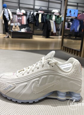 Nike耐克女子透气气柱鞋2026春新款SHOX R4高跟缓震运动鞋 IH3572