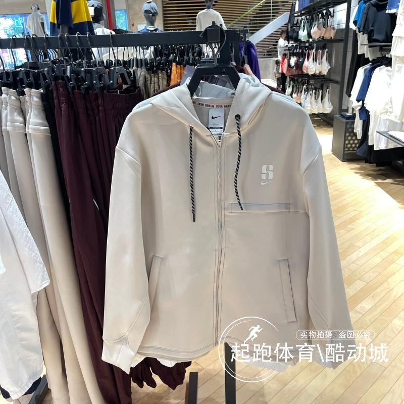 耐克女速干连帽宽松篮球运动卫衣