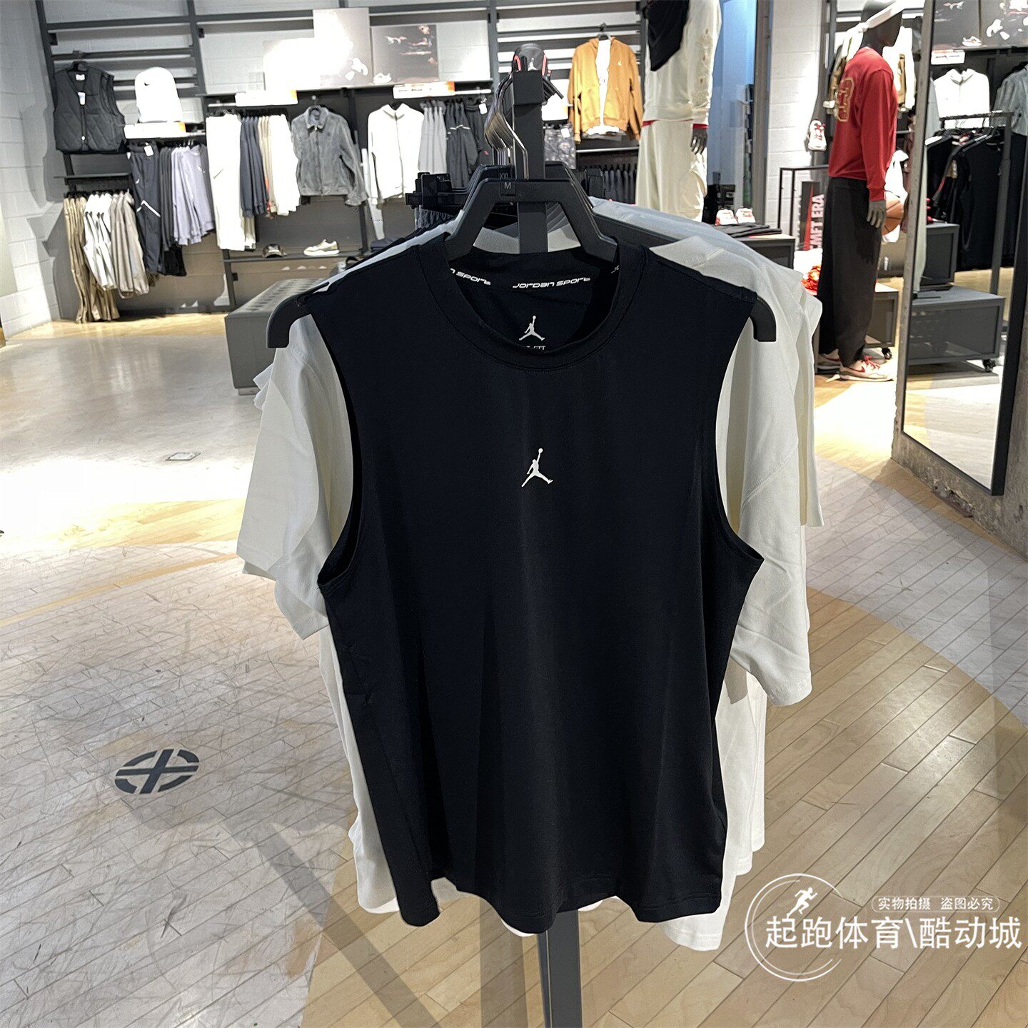 Nike耐克Jordan男子背心2025夏季新款速干运动休闲无袖上衣IF0890